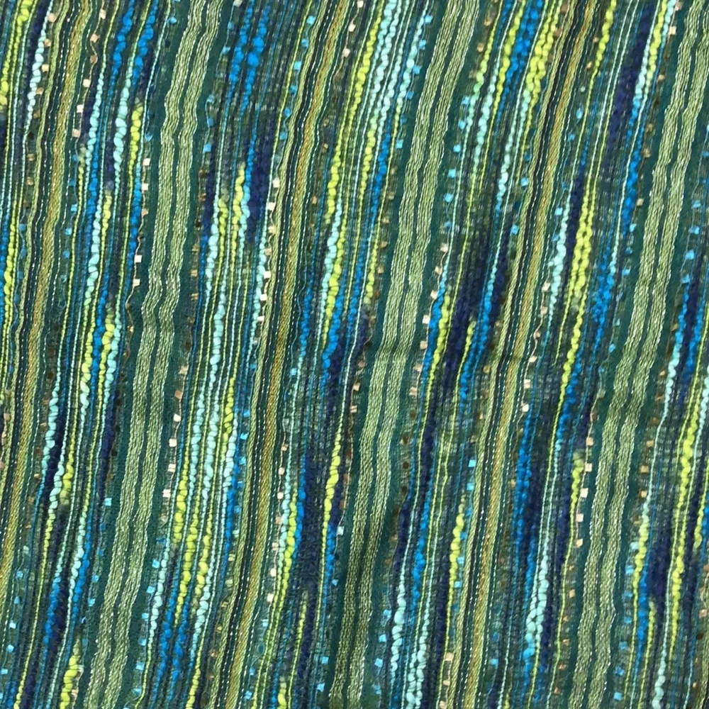 Collectioneighteen Metallic green scarf shawl